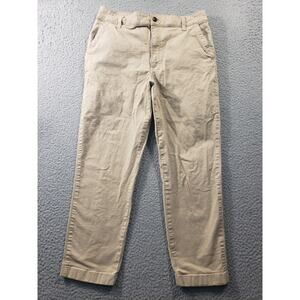 Abercrombie Fitch Pants Women's 8 Beige Straight Cotton Casual Stretch 29x25